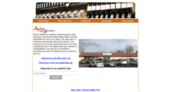 Desktop Screenshot of andysmarket.com